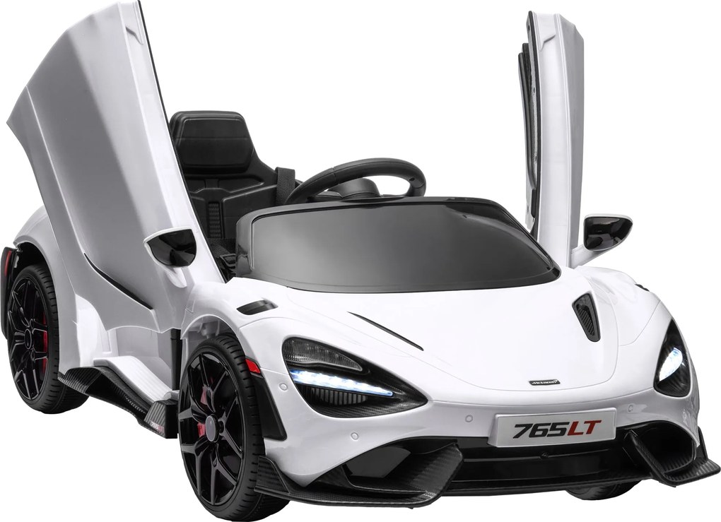AIYAPLAY Gyerek Elektromos Autó 12V McLaren 765LT Gyerek Autó 2.4G Távvezérléssel, MP3 Zenével, Villanyautó Hangszóróval, Fényszórókkal, Gullwing Ajtó