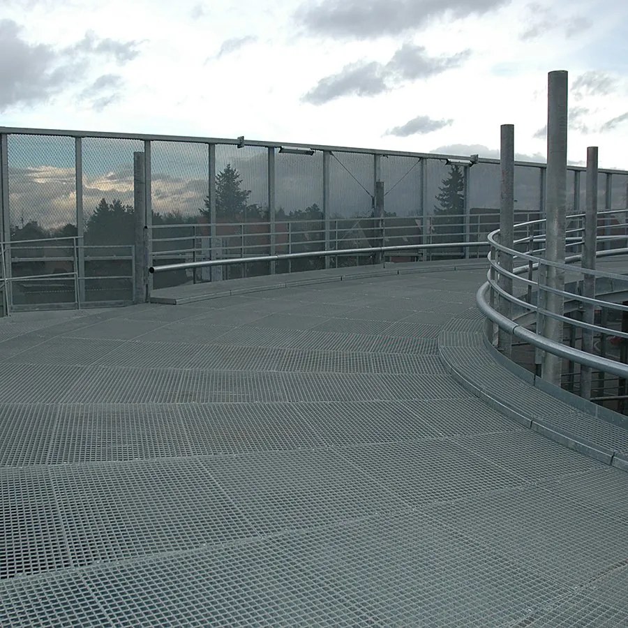 Acél padlórács 40 x 100 x 3 cm, ezüst