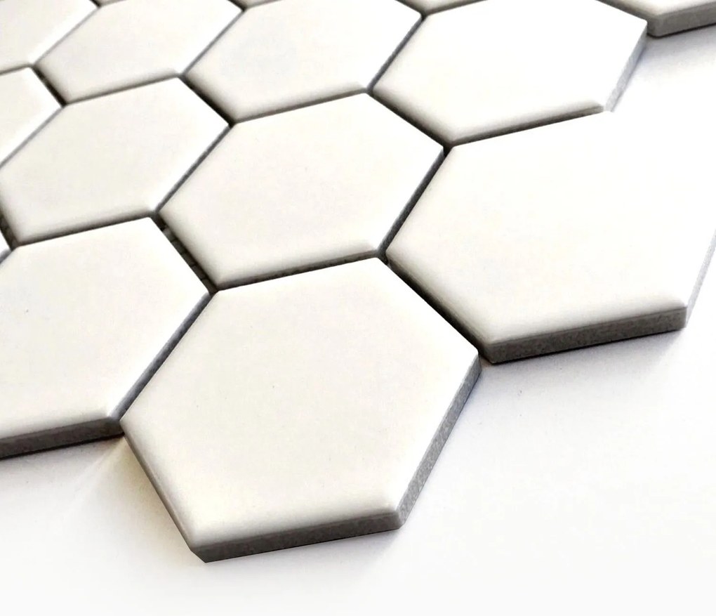 Mozaik dekorcsempe 133422 White