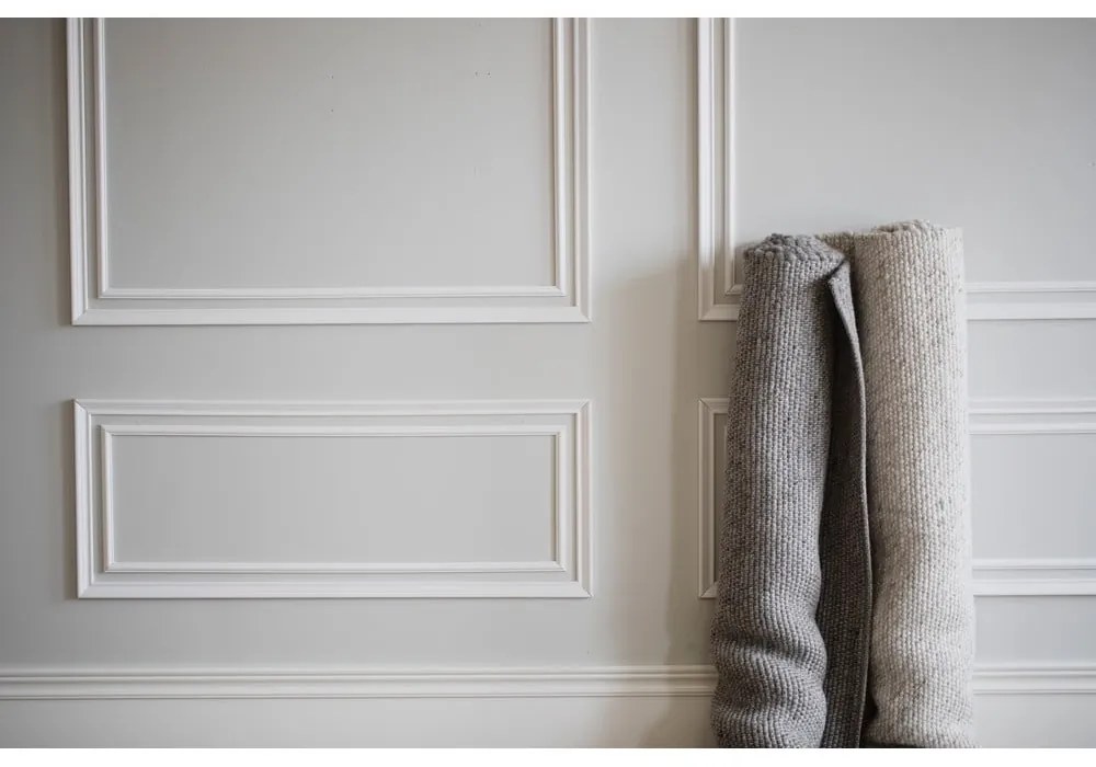 Szürke gyapjú szőnyeg 290x200 cm Auckland - Rowico