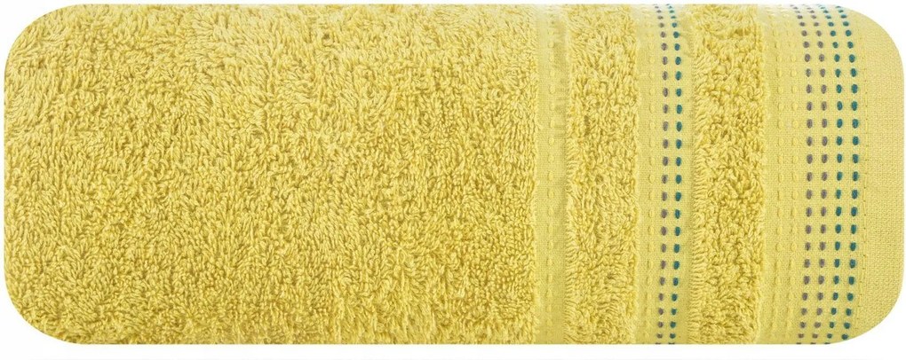 Pola törölköző 70x140 mustárszínű frottír 500 g/m2