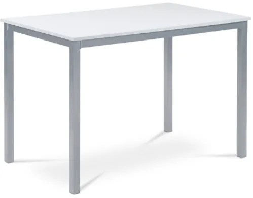 Autronic Étkezőasztal 110x75 cm MDF matt fehér GDT-202 WT
