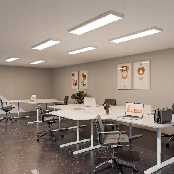 LED felületre szerelhető panel LED/60W/230V 30x120 cm fehér