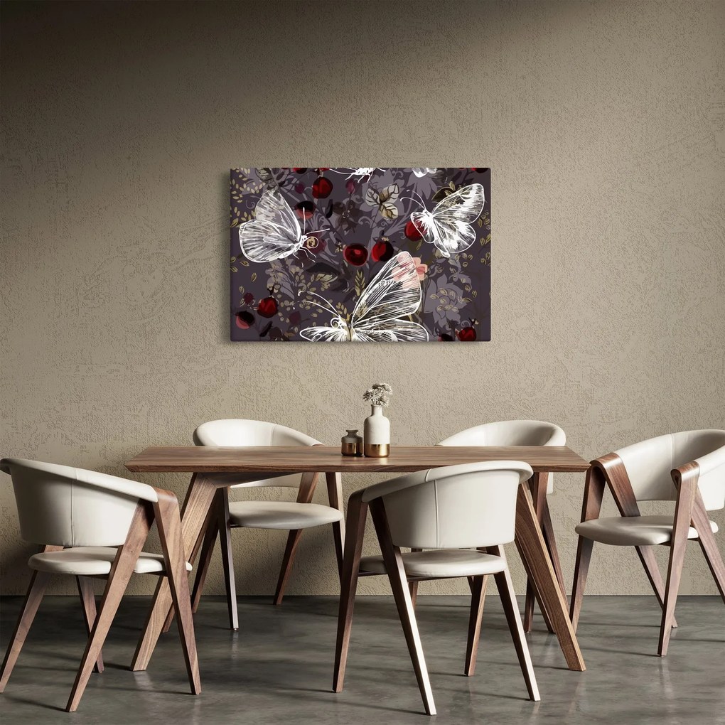 Pillangók képe (90x60 cm)