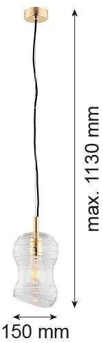 Argon 4742 - Csillár zsinóron DEPORTIVO 1xE27/15W/230V