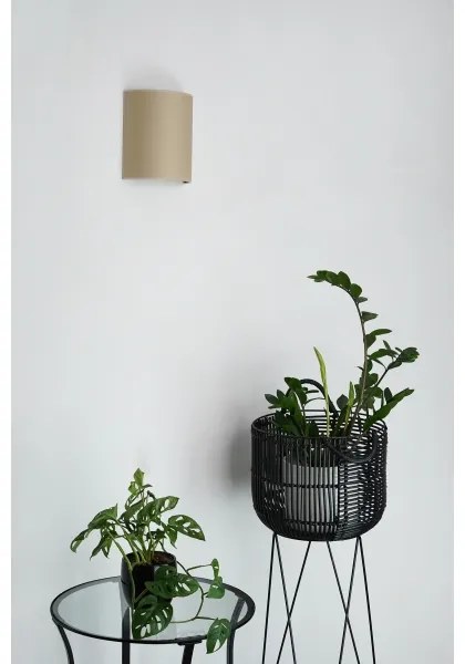 Brilagi - SEMI fali lámpa 1xE27/15W/230V, 20 cm átmérő, bézs