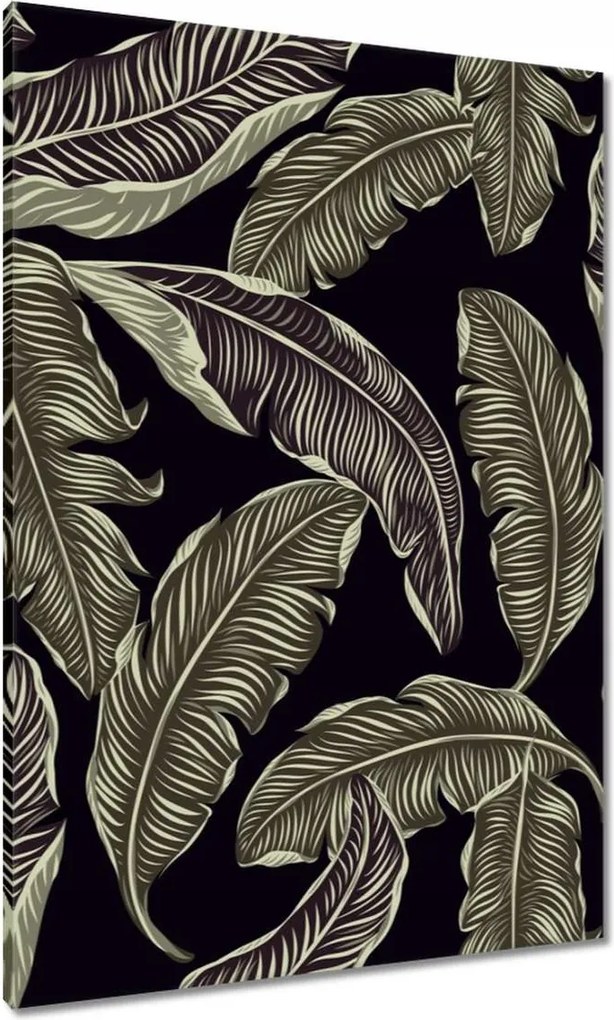 Vászonkép 70x100 Trópusi levelek Levelek