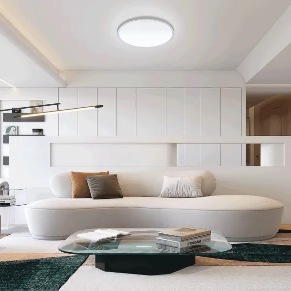 Aigostar - LED Fürdőszobai mennyezeti lámpa LED/24W/230V 6500K átm. 40 cm IP44