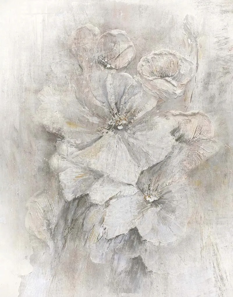 Fotótapéta Festett Virágok, Mint Vinil Kép 212cm X 270cm