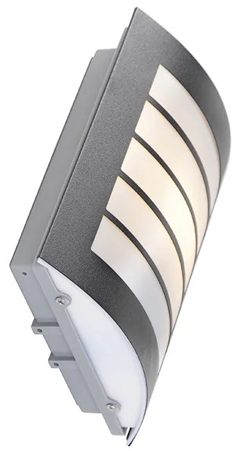 Modern kültéri fali lámpa fekete IP44 - Miro