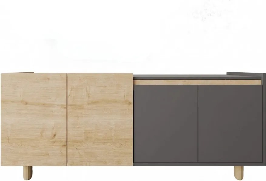 Ravenna Modern 180 - Sapphire Oak, Anthracite