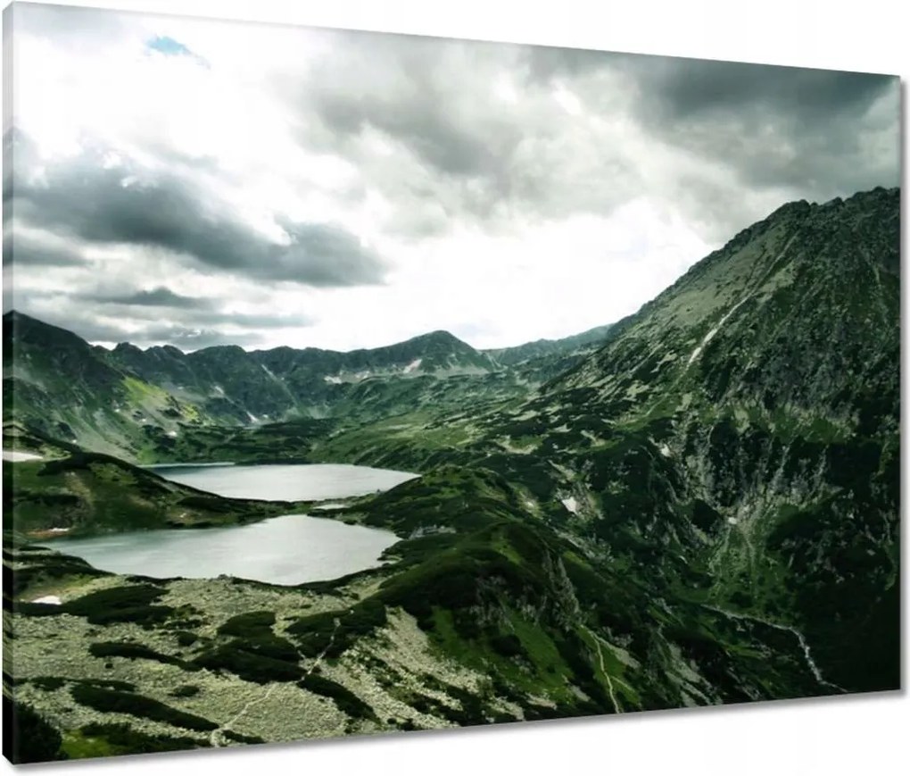 Vászonkép 80x60 Tátra Lengyel hegyek Kilátás