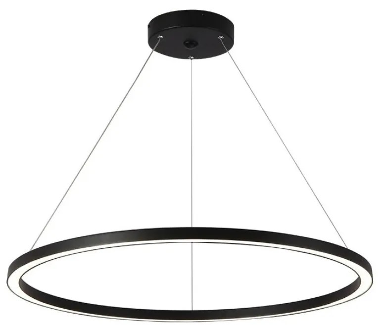 Immax NEO 07158-B80 - LED Dimmelhető csillár FINO LED/60W/230V Tuya fekete + távirányító