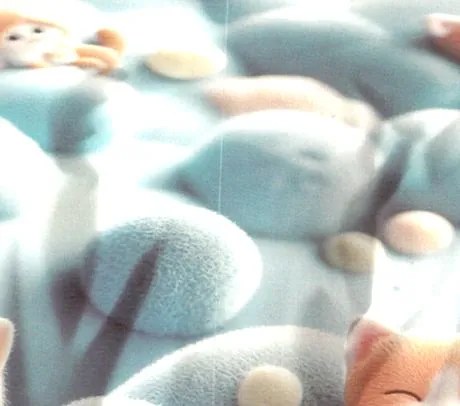 Gyerek ágyneműhuzat NINO KITTY 100x140 cm