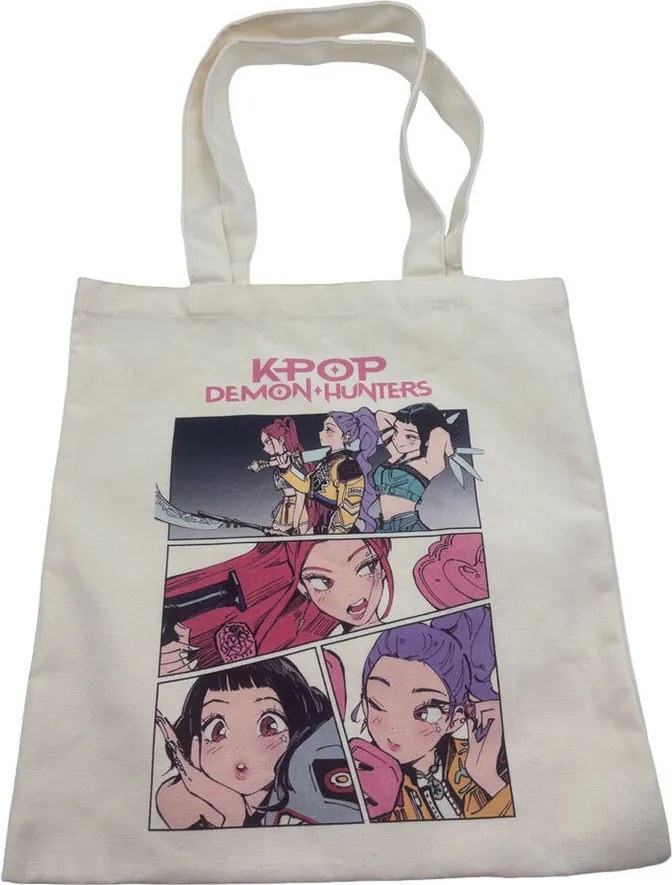 K-pop Démonvadászok Comics shopping bag, bevásárlótáska 41 cm