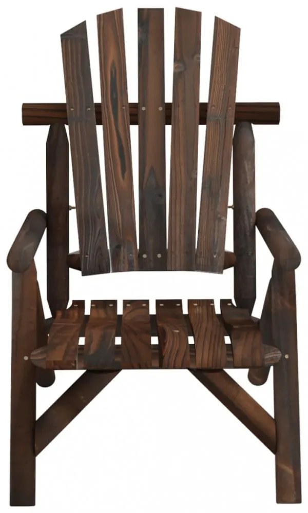 tömör lucfenyő kerti szék 68 x 86 x 103 cm