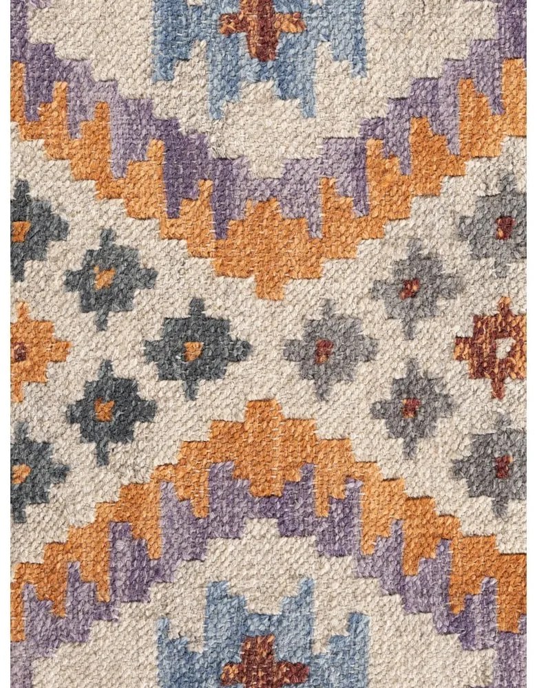 Kétoldalas kézi szövésű gyapjú futószőnyeg 60x190 cm Kamal Oasis – Nouristan