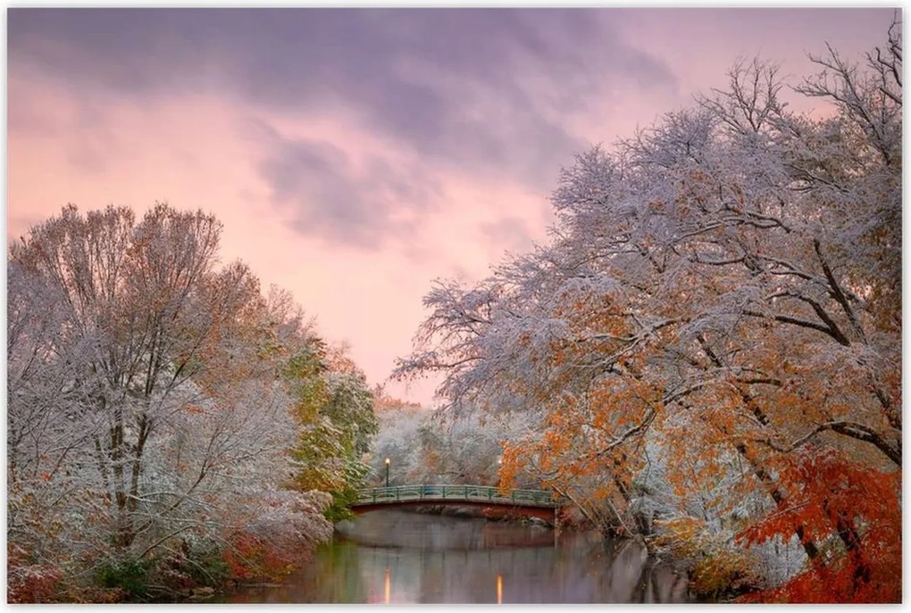 Poszterek 120x80 Híd Építészet Tájkép