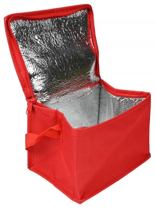 COOLER piros hűtőtáska 4l