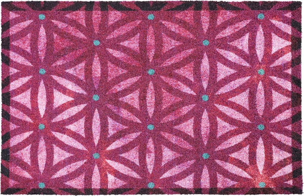 Lábtörlő Cipőhöz Rózsaszín Bejárati Szőnyeg 50x70 cm