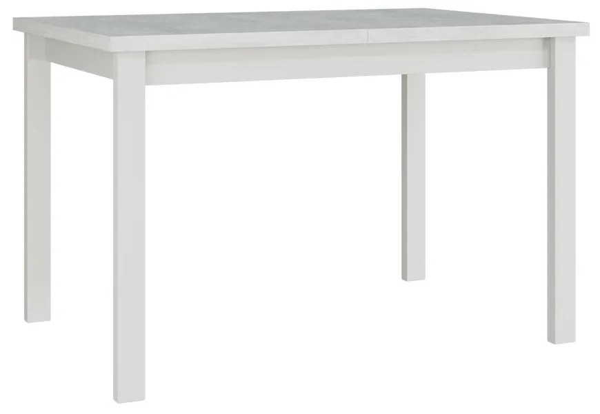 Széthúzható étkezőasztal Deasal 80 x 120 150 I (artisan tölgy + fehér) (2-6 fő részére). 1105365