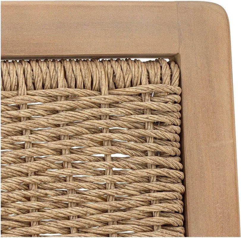 Natúr színű tömörfa kerti kanapé Sorrento – Bloomingville