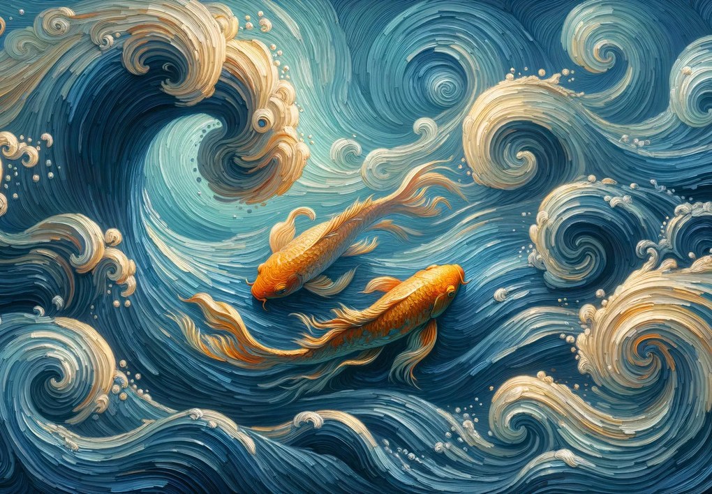Fotótapéta - Aranyhalak (147x102 cm)