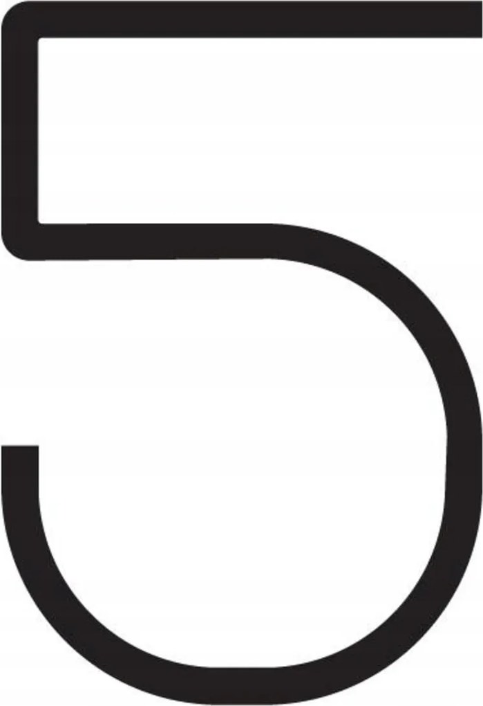 Artemide Fény Ábécé 5-ös szám, design Led lámpa 1941lm 3000K 29W