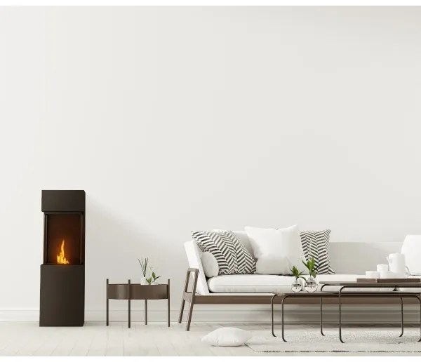 Planika Arcticon BEV - BIO kandalló távirányítással 126,2x40 cm 3,5kW