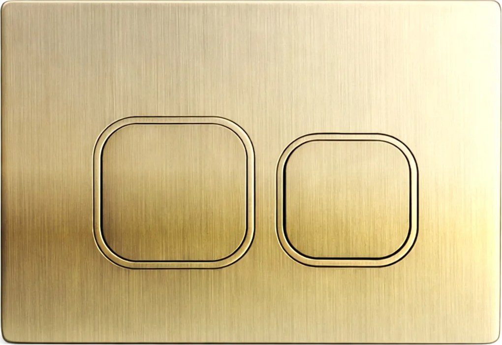 Claro 7 arany öblítőgomb Geberit Duofix Delta UP100 wc-állványhoz