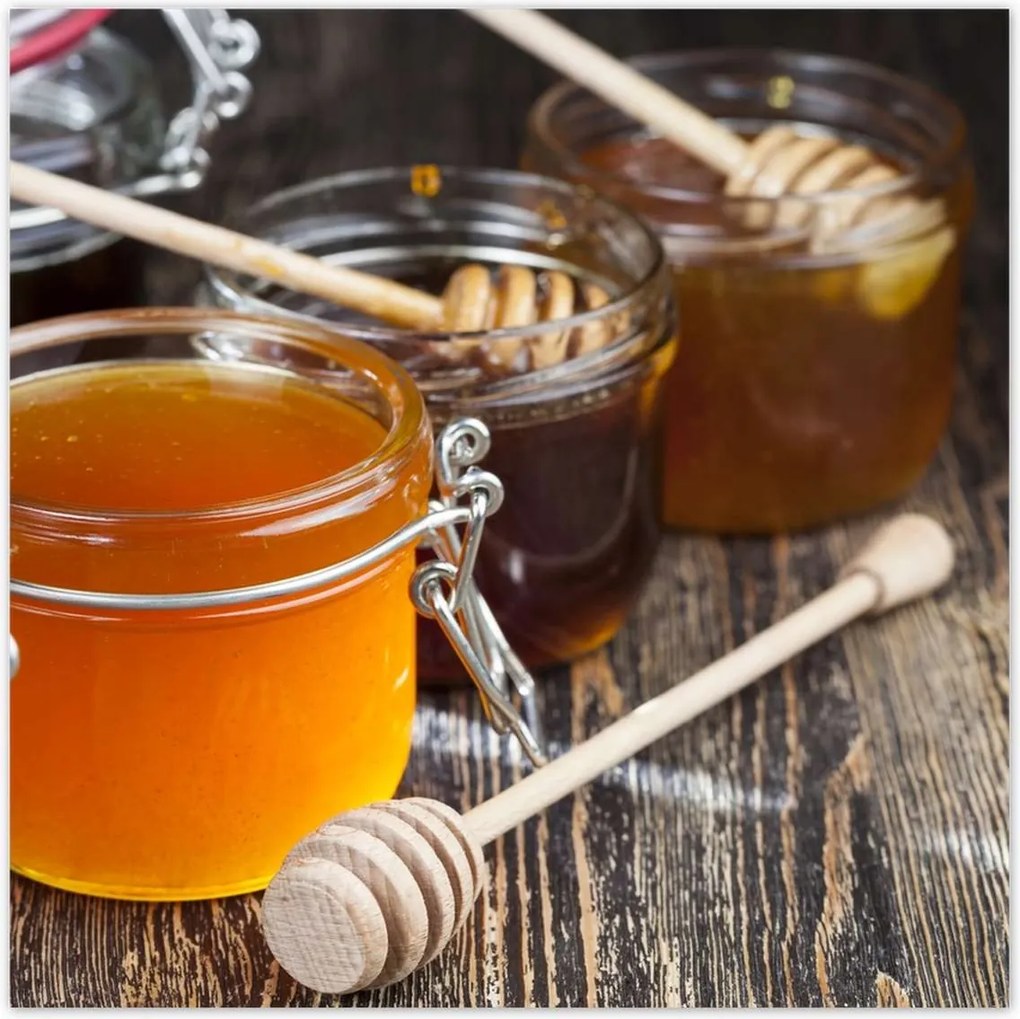 Poszterek 100x100 Méhpempő méz