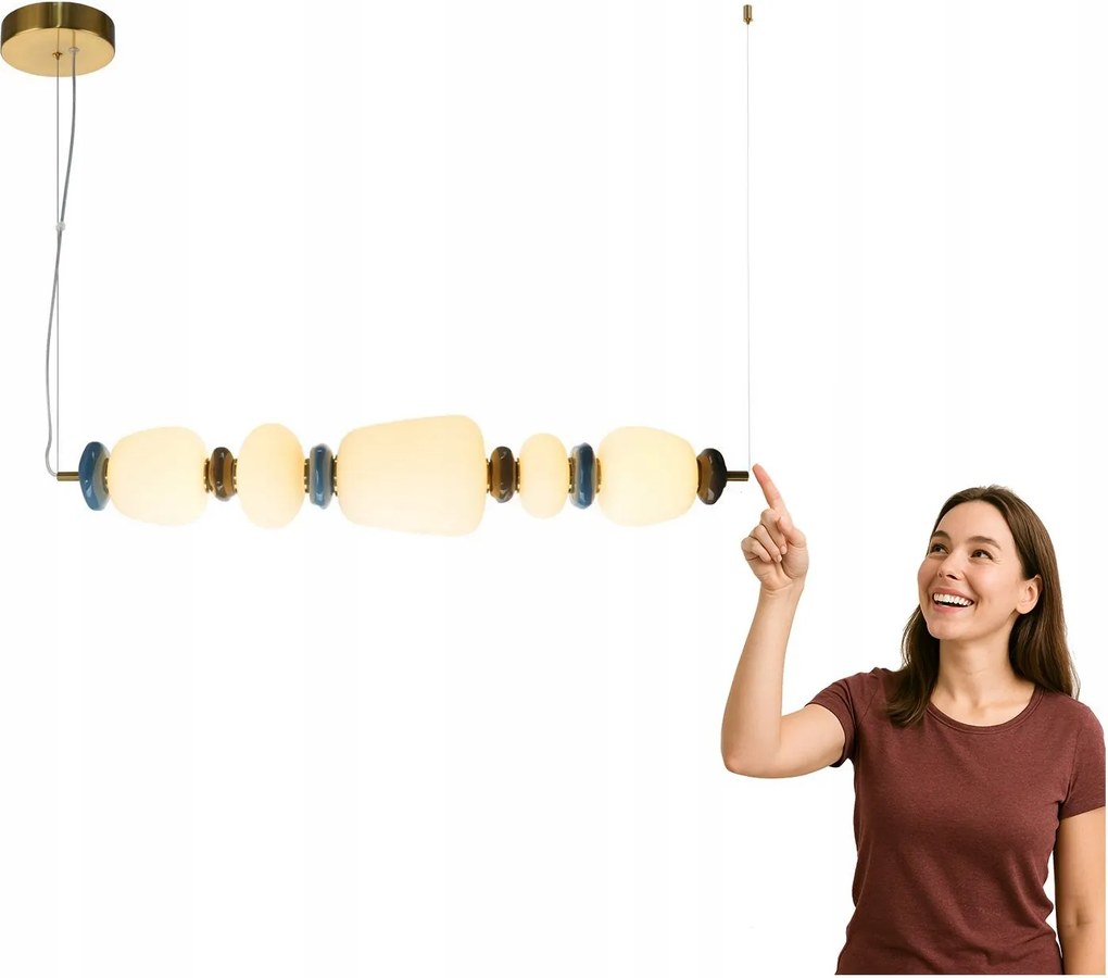 Led függőlámpa 26W Evans PND-94981-5A-GD Italux