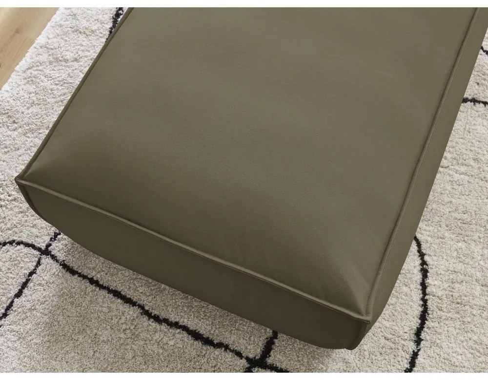 Zöld bőrutánzat lábtartó Boheme – Bobochic Paris