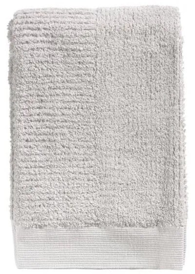 Classic világos szürke pamut fürdőlepedő, 70 x 140 cm - Zone