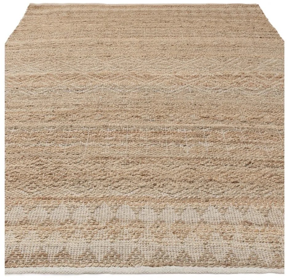 Natúr színű kézi szövésű jutakeverék szőnyeg 160x230 cm Asher Natural – Asiatic Carpets
