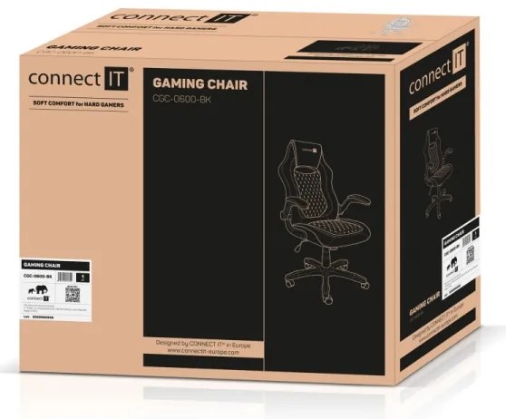 CONNECT IT CGC-0600-BK - Matrix Pro gamer szék fekete