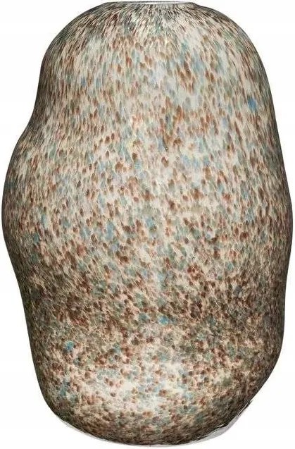 Dekoratív szárított virág váza Miro Vase Brown üveg nagy 30 cm