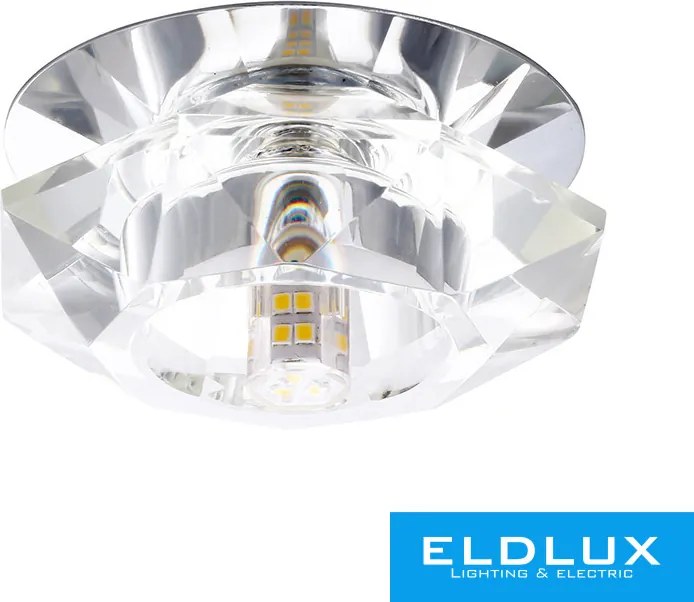 ELDLUX ASTRA süllyesztett lámpatest G9 króm