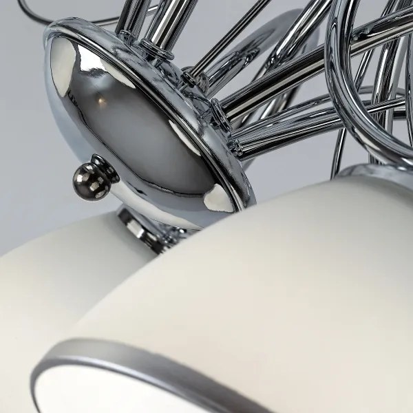 Brilagi - Felületre szerelt csillár FRED 5xE27/60W/230V átm. 59 cm fényes króm