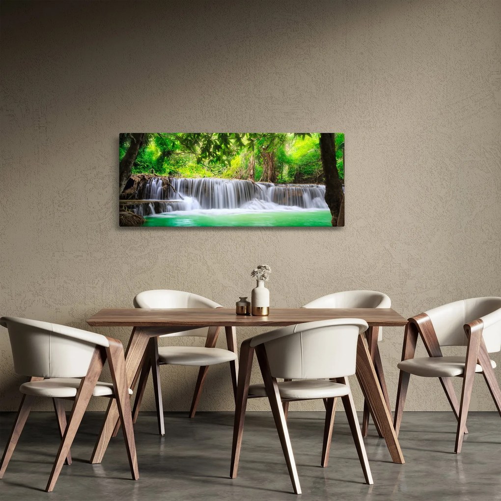 Kép - Vízesés (120x50 cm)