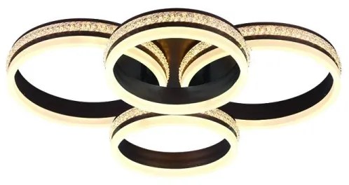 LED fényerőszabályozható felületre szerelhető csillár LED/150W/230V 3000-6500K + távirányító