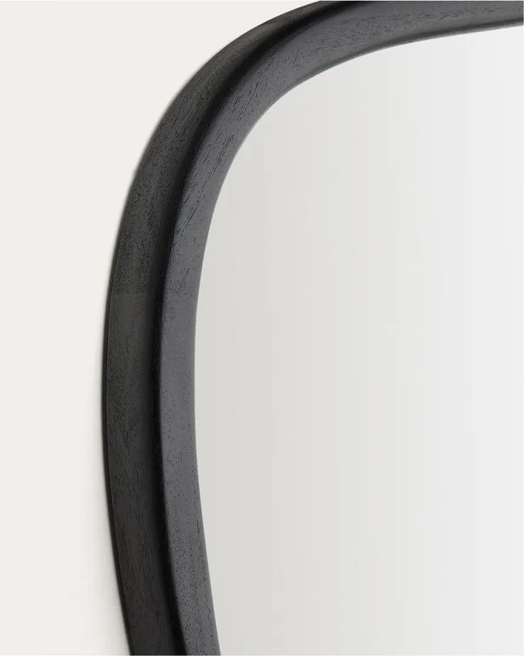 Fali tükör tömörfa kerettel 45,5x47 cm Alura – Kave Home