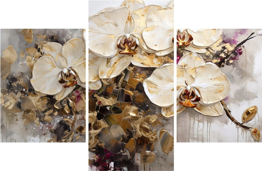 Kép - Orchideák (90x60 cm)