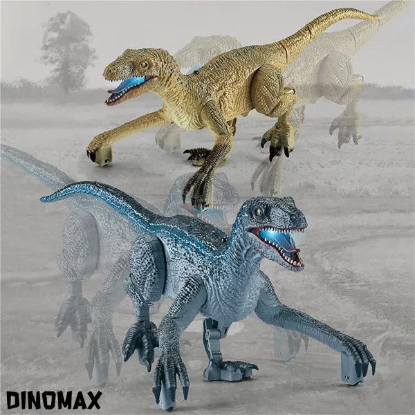 Velociraptor Távirányítós Játék Dínó Élethű hanghatásokkal – RC Dinoszaurusz