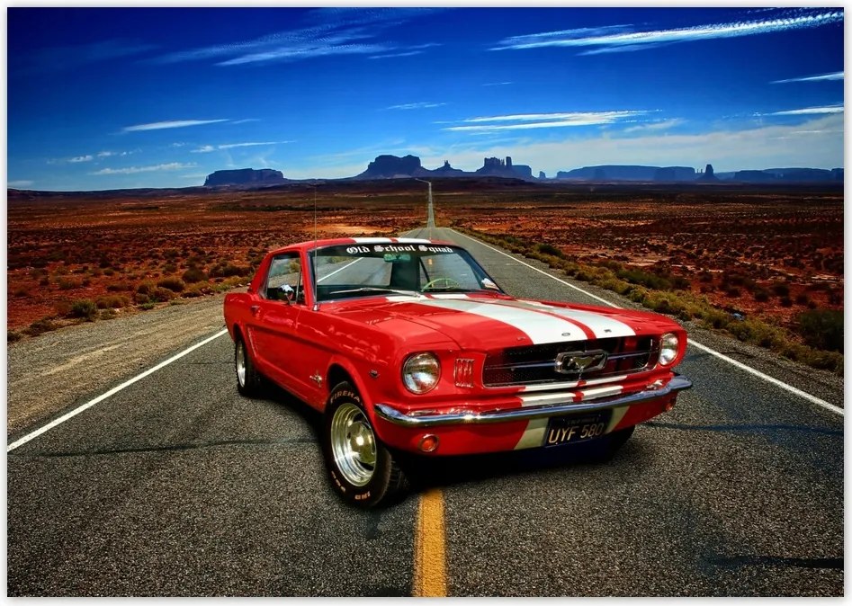 Fotótapéta flizelina 208x146 Ford Mustang
