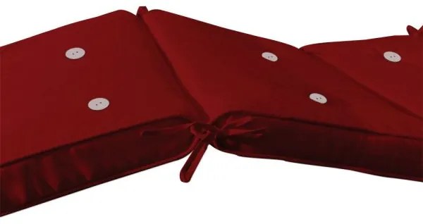 Detex® Tami napozóágy párna - piros