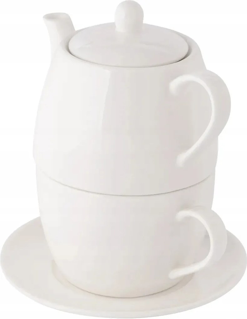 Porcelán Teáskanna Szett Altom Design Teáscsészével Ajándékba
