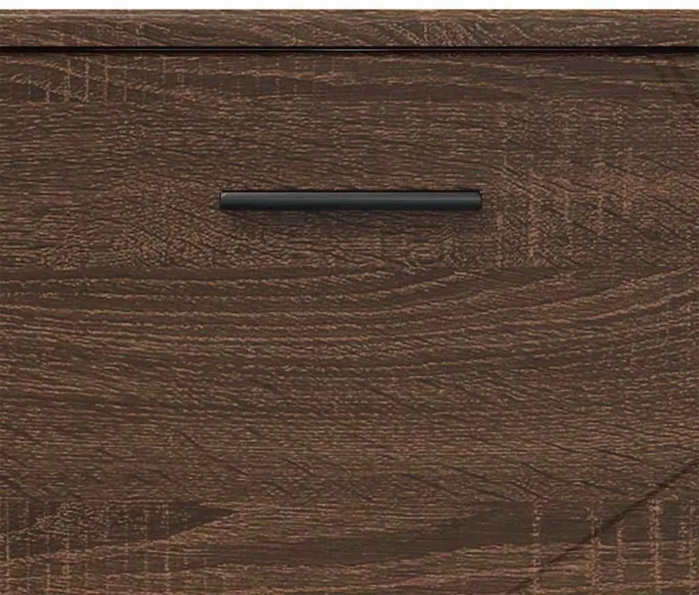 Fürdőszoba Székény barna tölgy 76.5 x 35 x 64 cm Faanyag