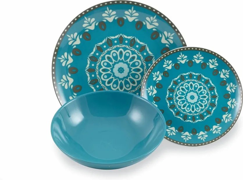 Cala Jondal Mar 18 db-os agyagkerámia és porcelán étkészlet - Villa d'Este