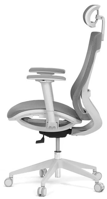 Szürke Hálós Irodai Szék, Szinkron Mechanikával. KA-W004 GREY